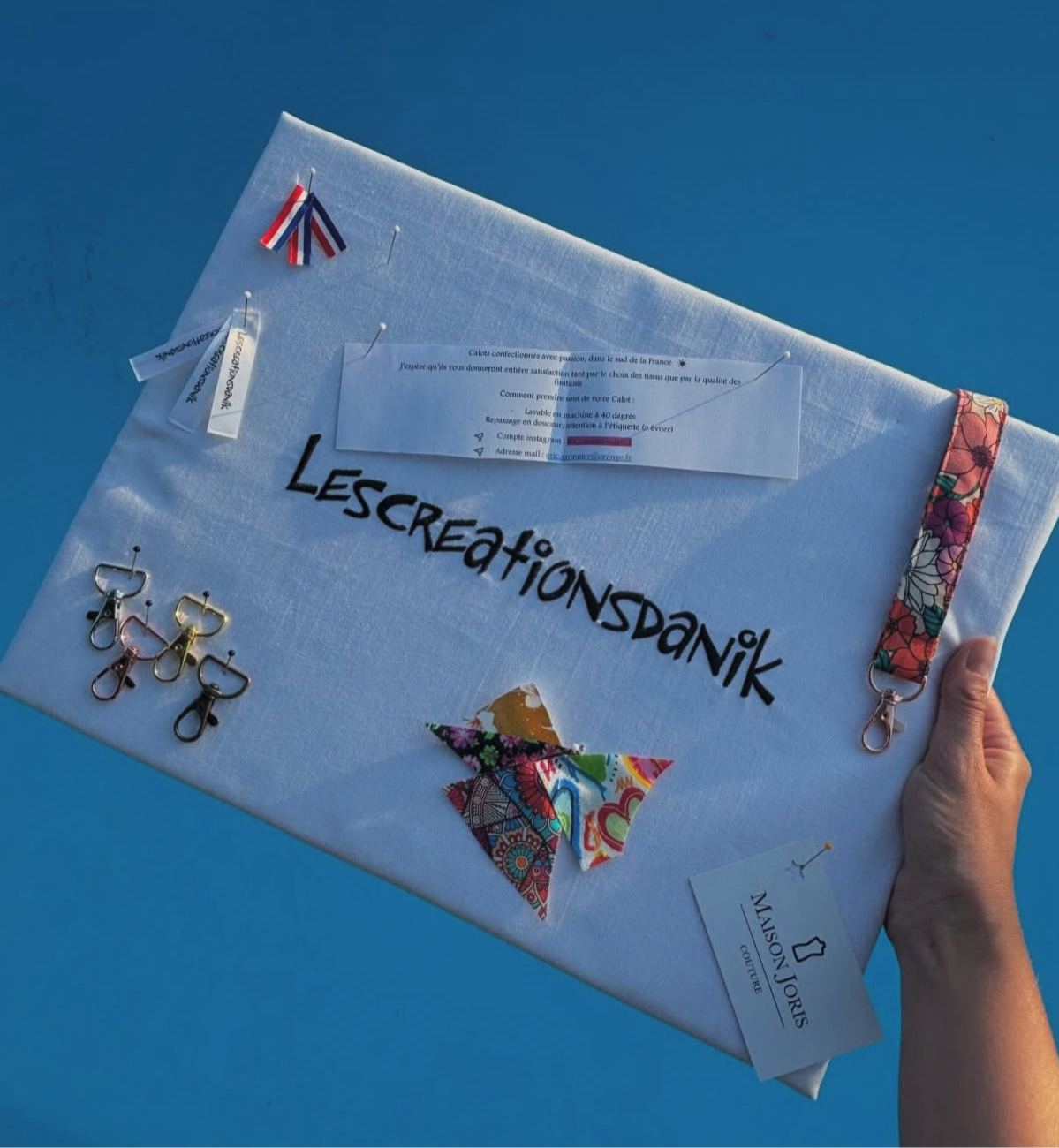 Tableau Brodé Épinglable