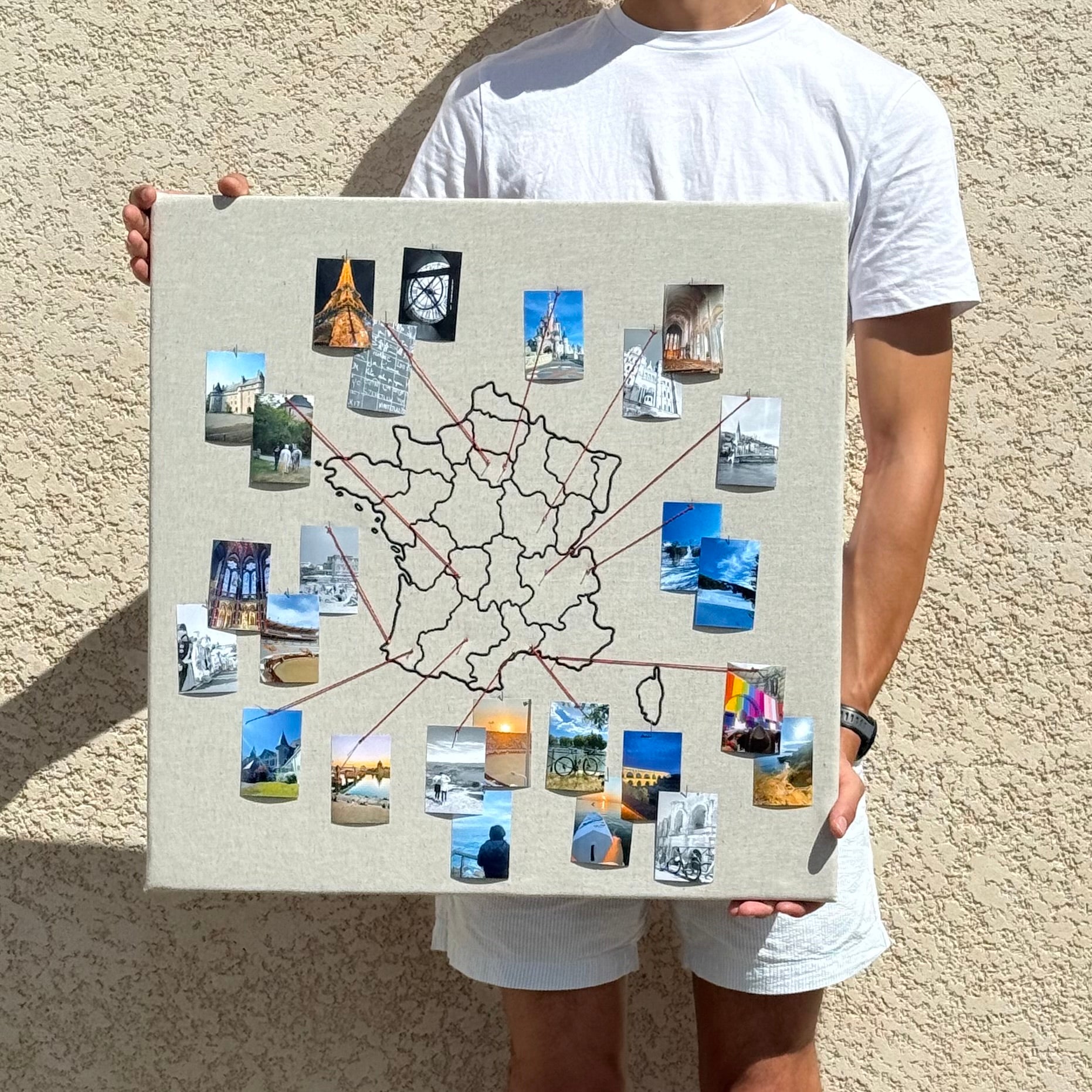 Tableau Brodé Épinglable