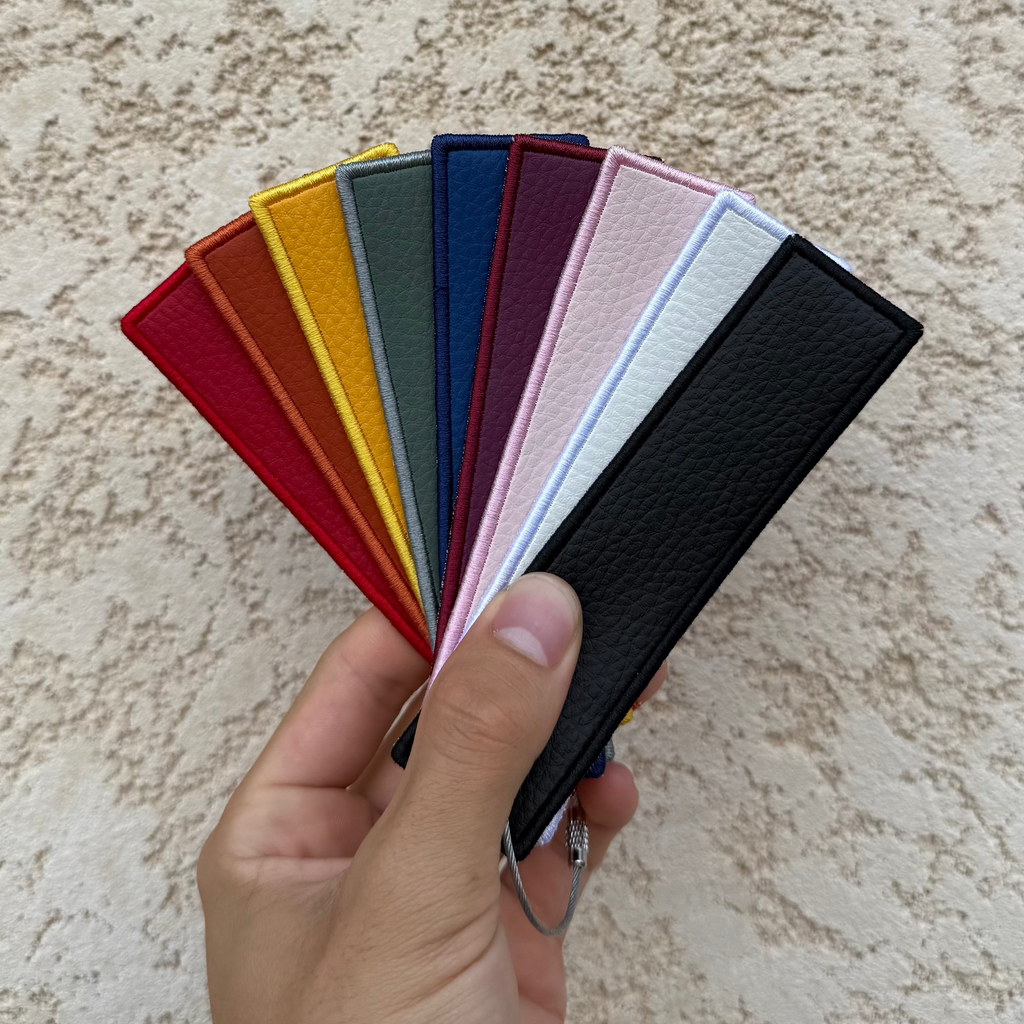 Porte-Clés Flamme Simili Cuir