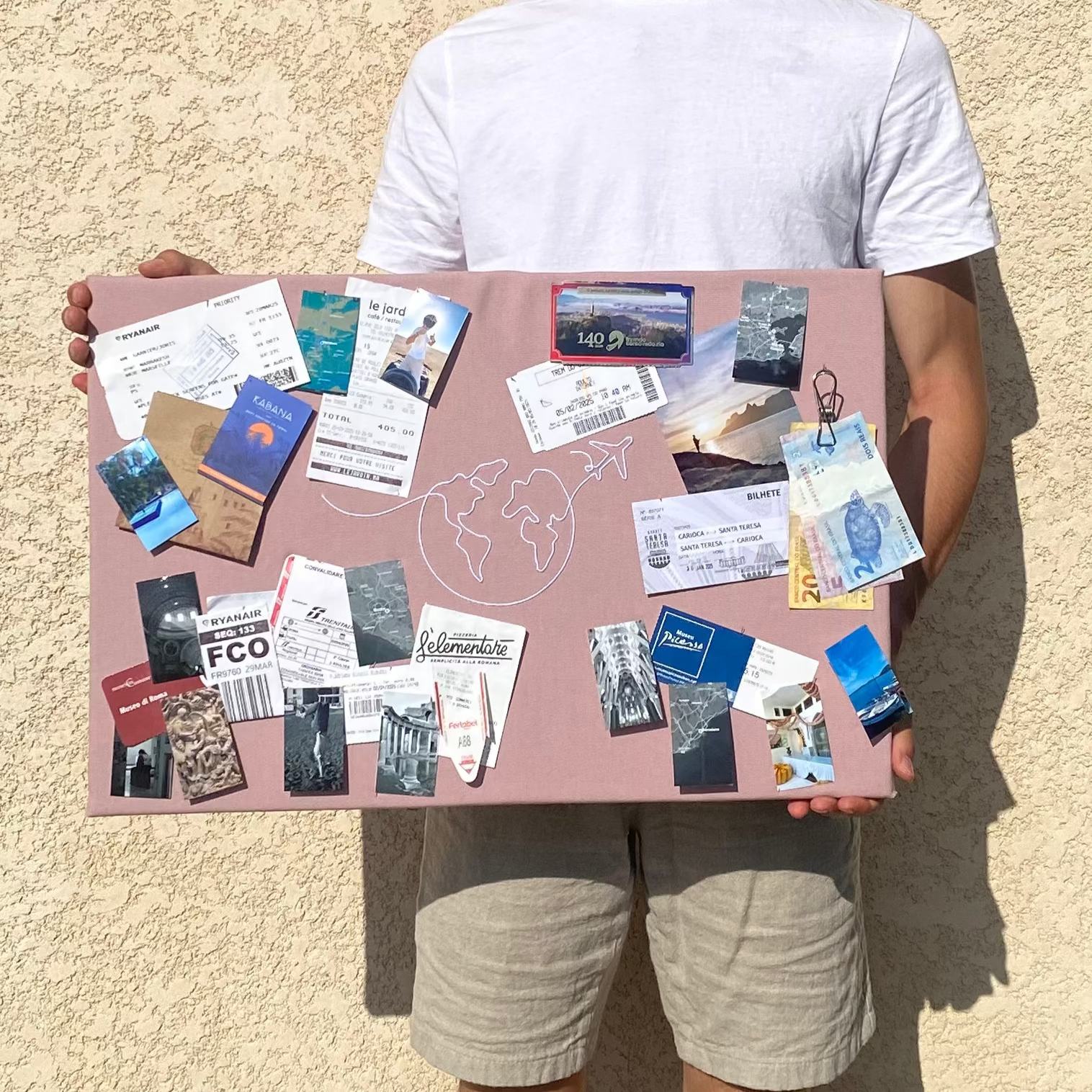 Tableau Brodé Épinglable